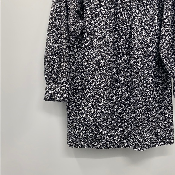 Zara high colored floral poplin dress - Picture 12 of 16